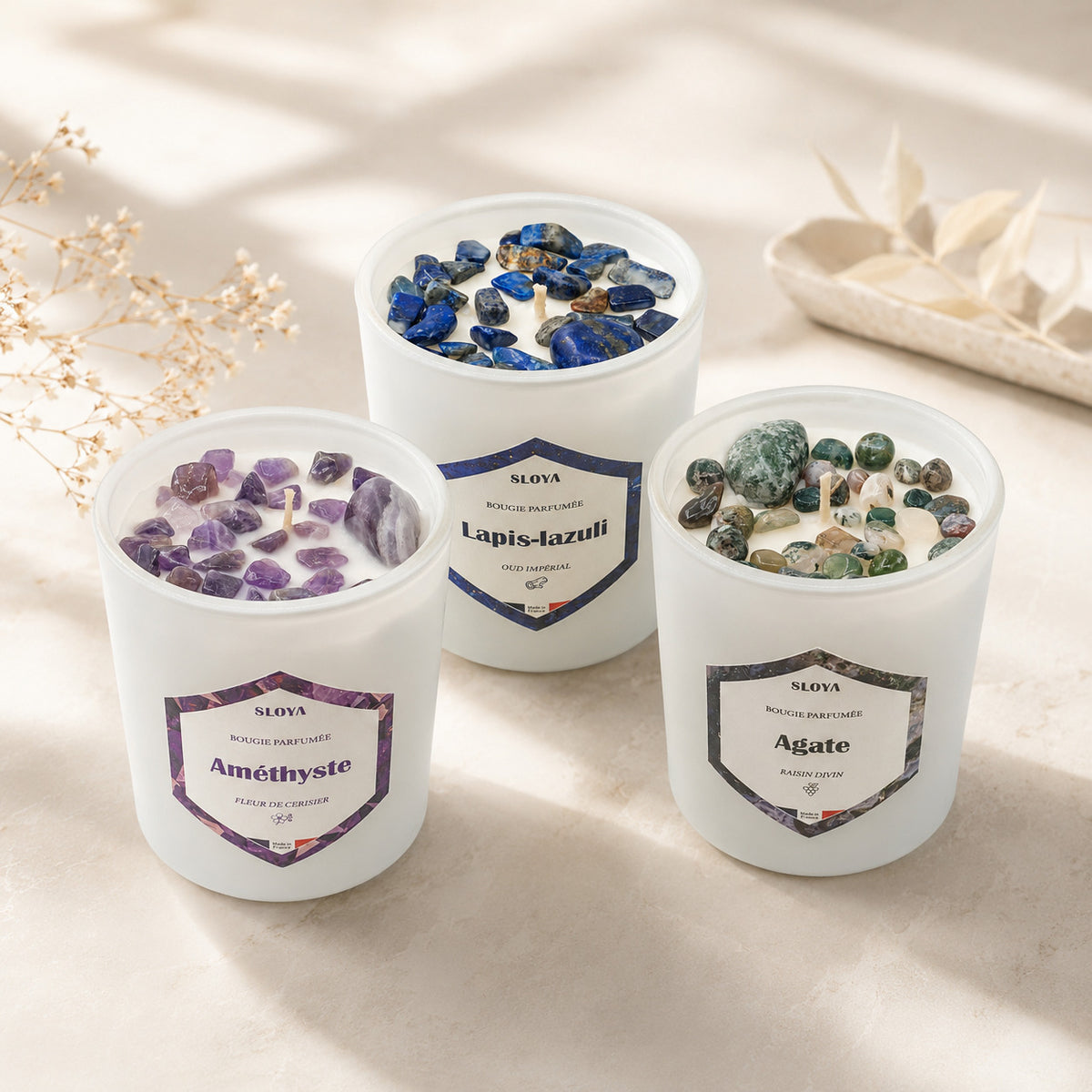Bougies parfumées