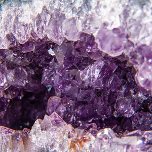 Racine D'améthyste – Pierre Naturelle Violette – Quartz Brut Non Taillé – Longueur 11 Cm – Occasion Décoratif