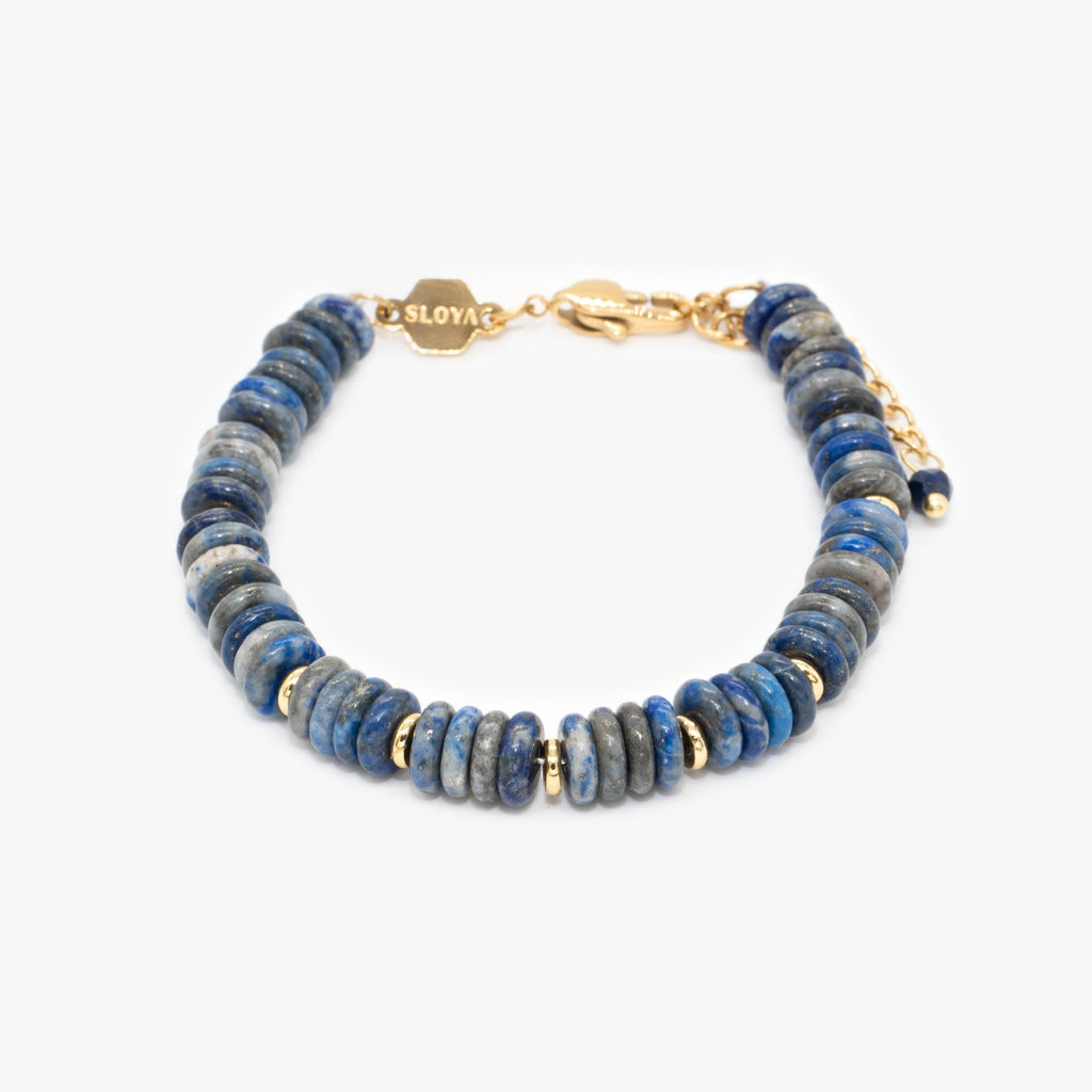 Bracelet Blima en pierres Lapis-lazuli - SLOYA
