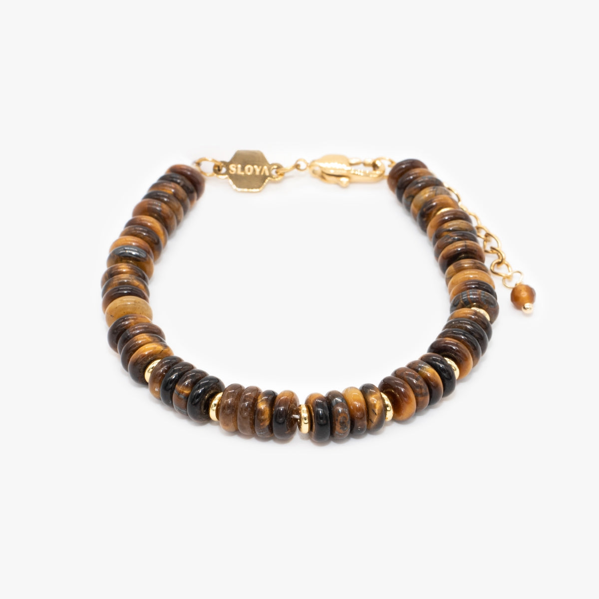 Bracelet Blima en pierres Oeil de Tigre - SLOYA