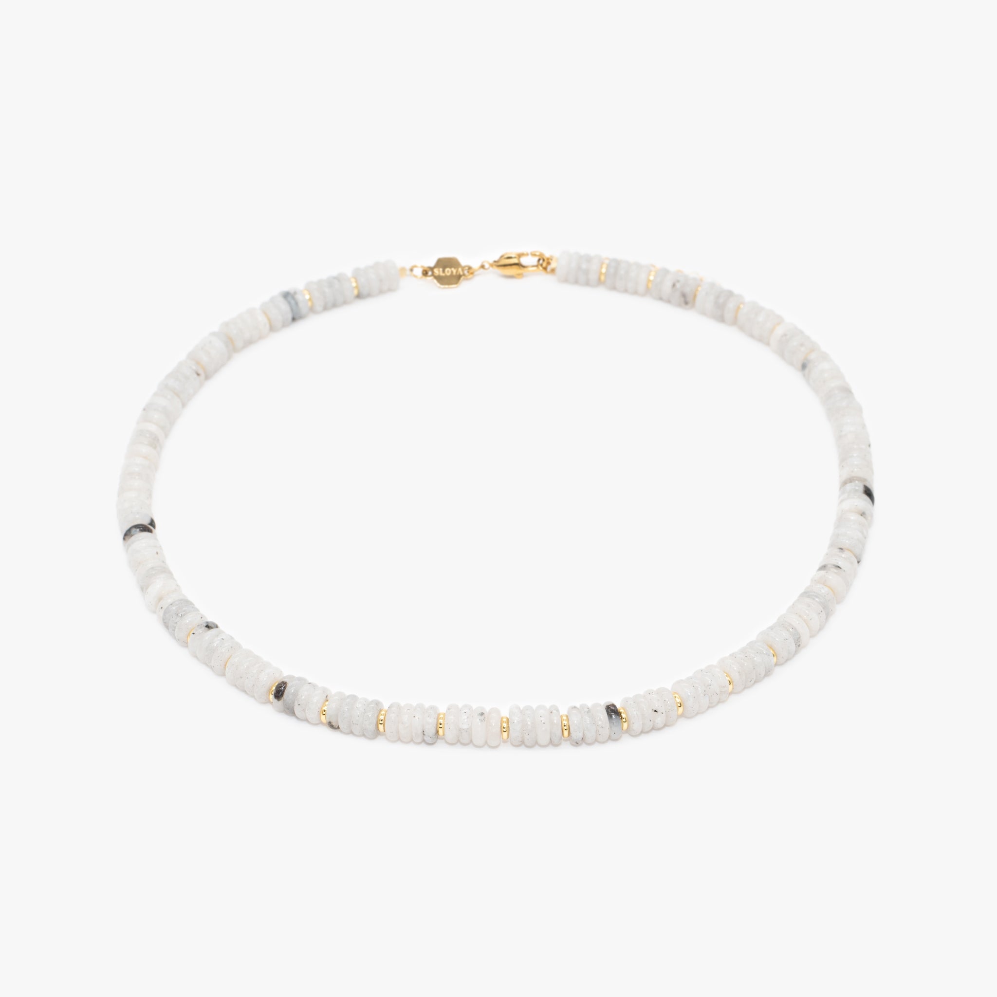 Collier Blima en pierres Labradorite - SLOYA