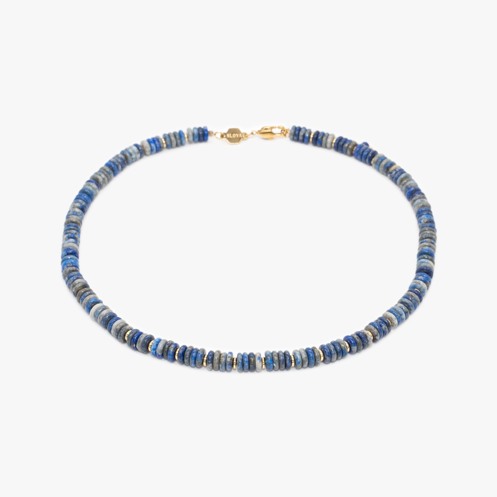 Collier Blima en pierres Lapis-lazuli - SLOYA