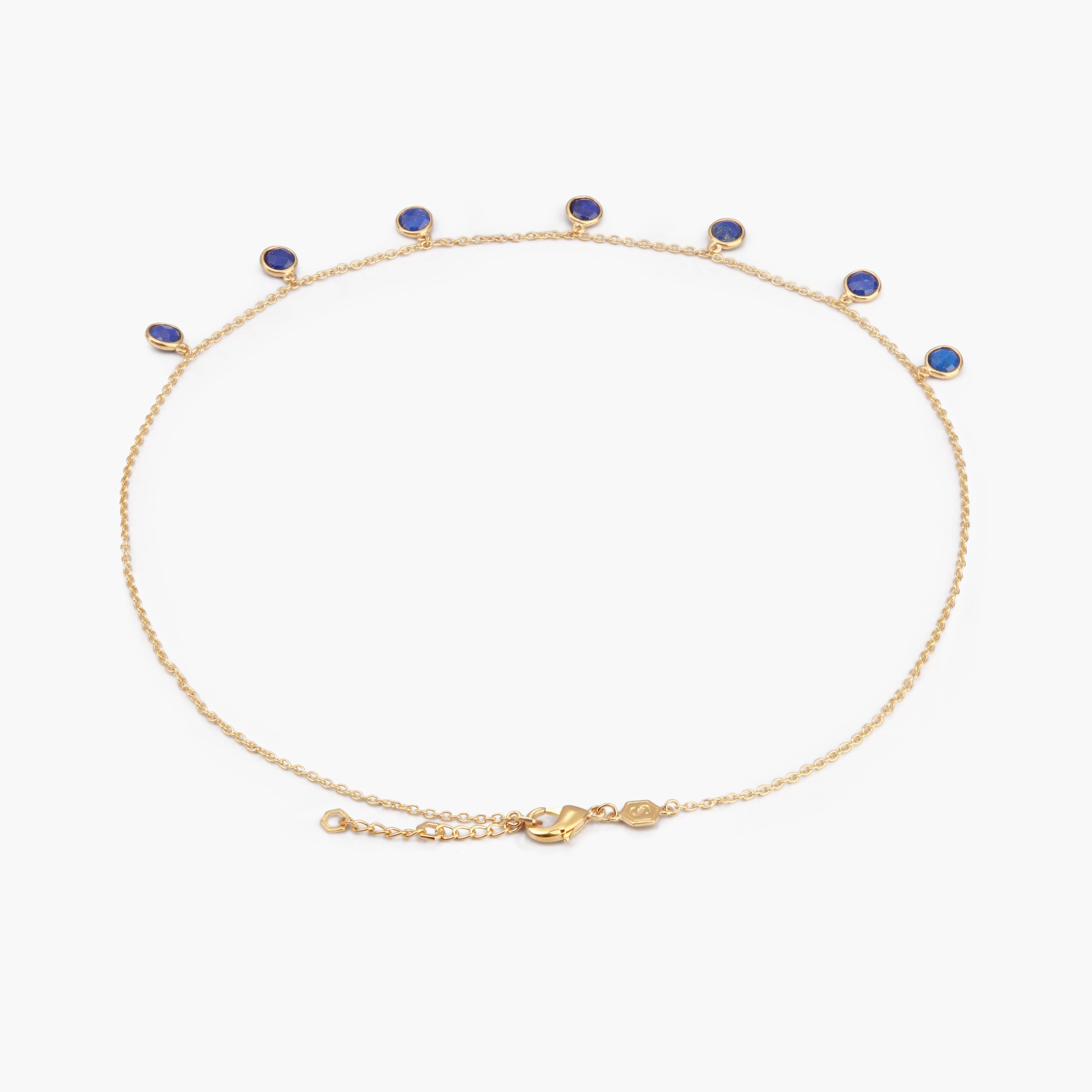 Collier Gemia en pierres Lapis-lazuli - SLOYA