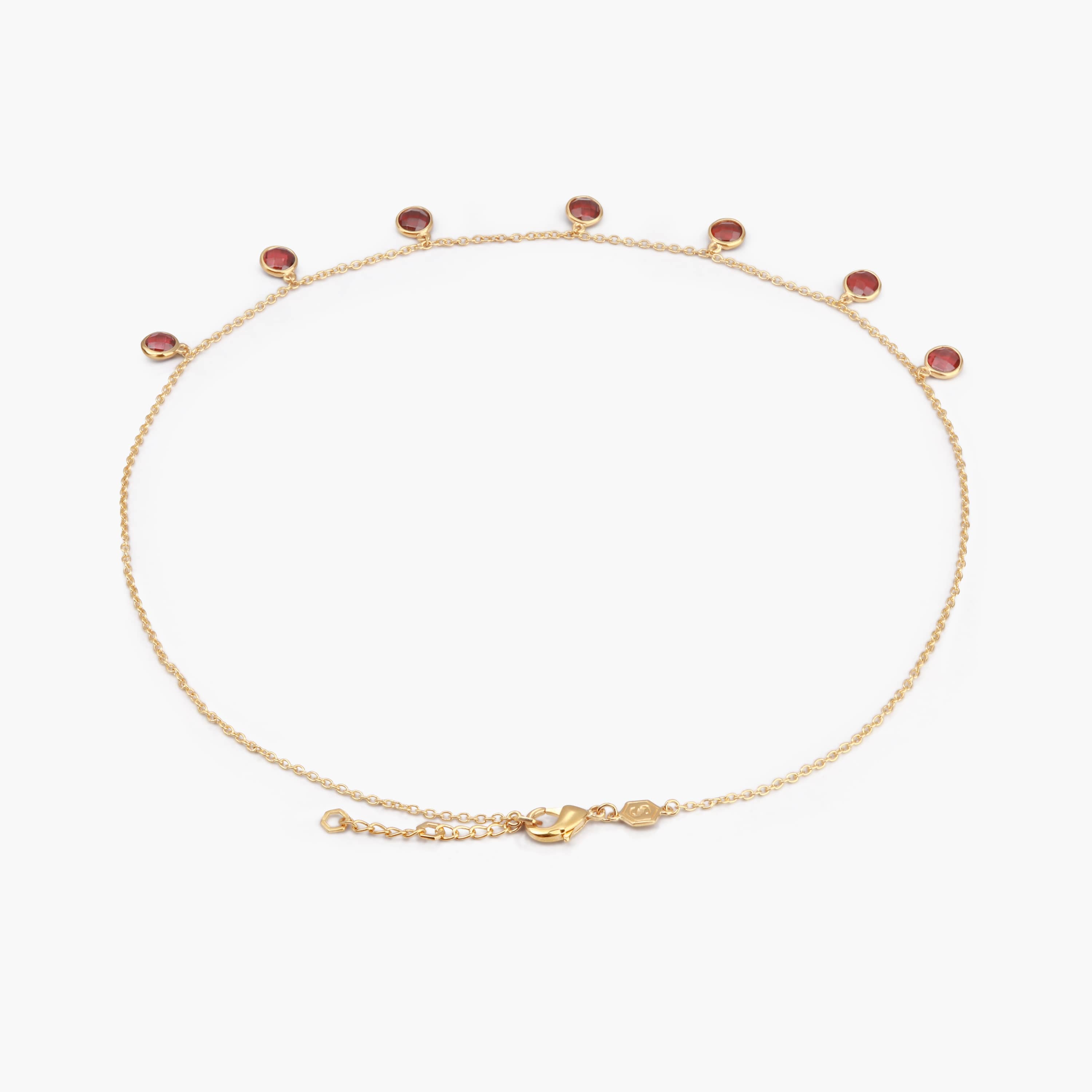 Collier Gemia en pierres Grenat - SLOYA