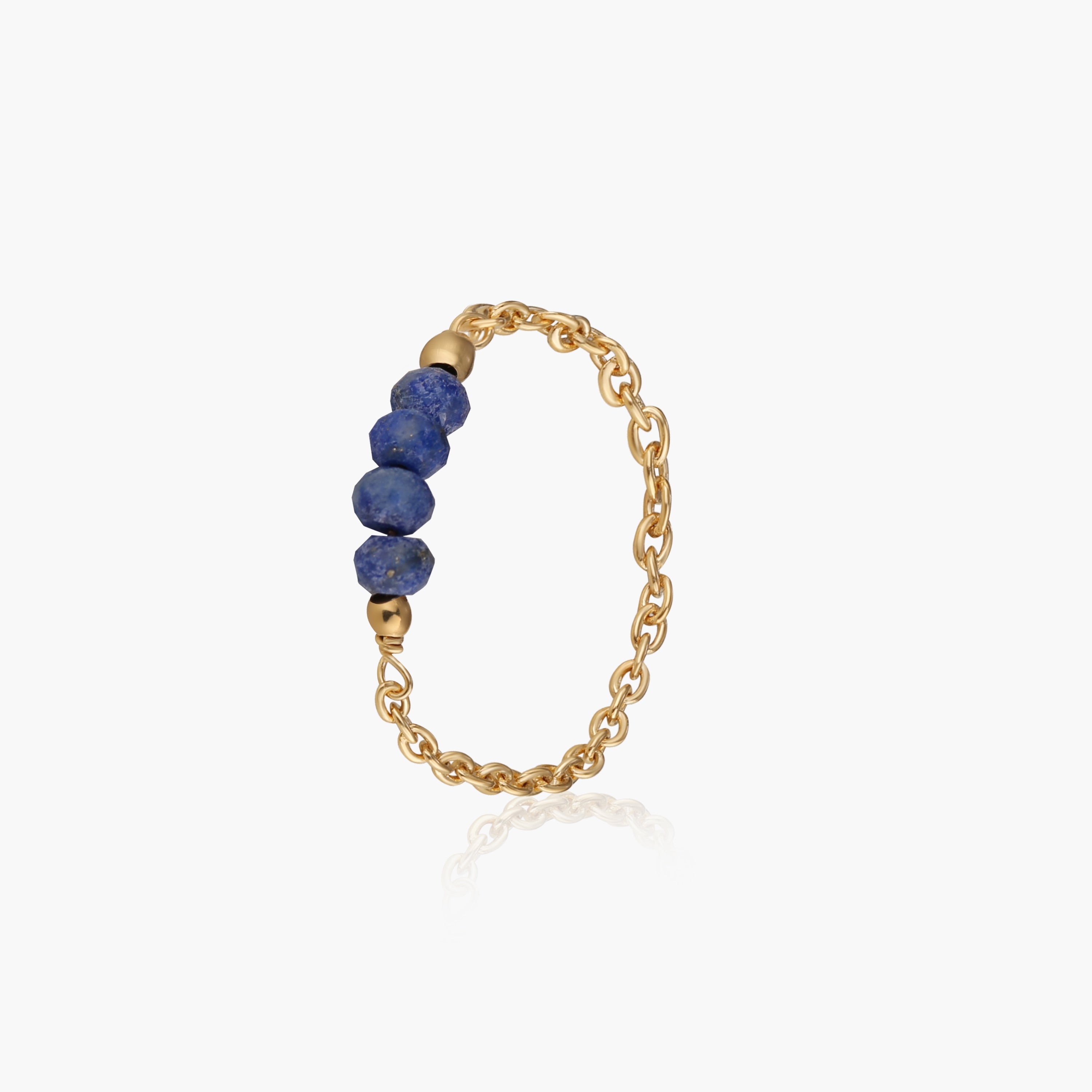 Bague Elyssa en pierres Lapis-lazuli - SLOYA