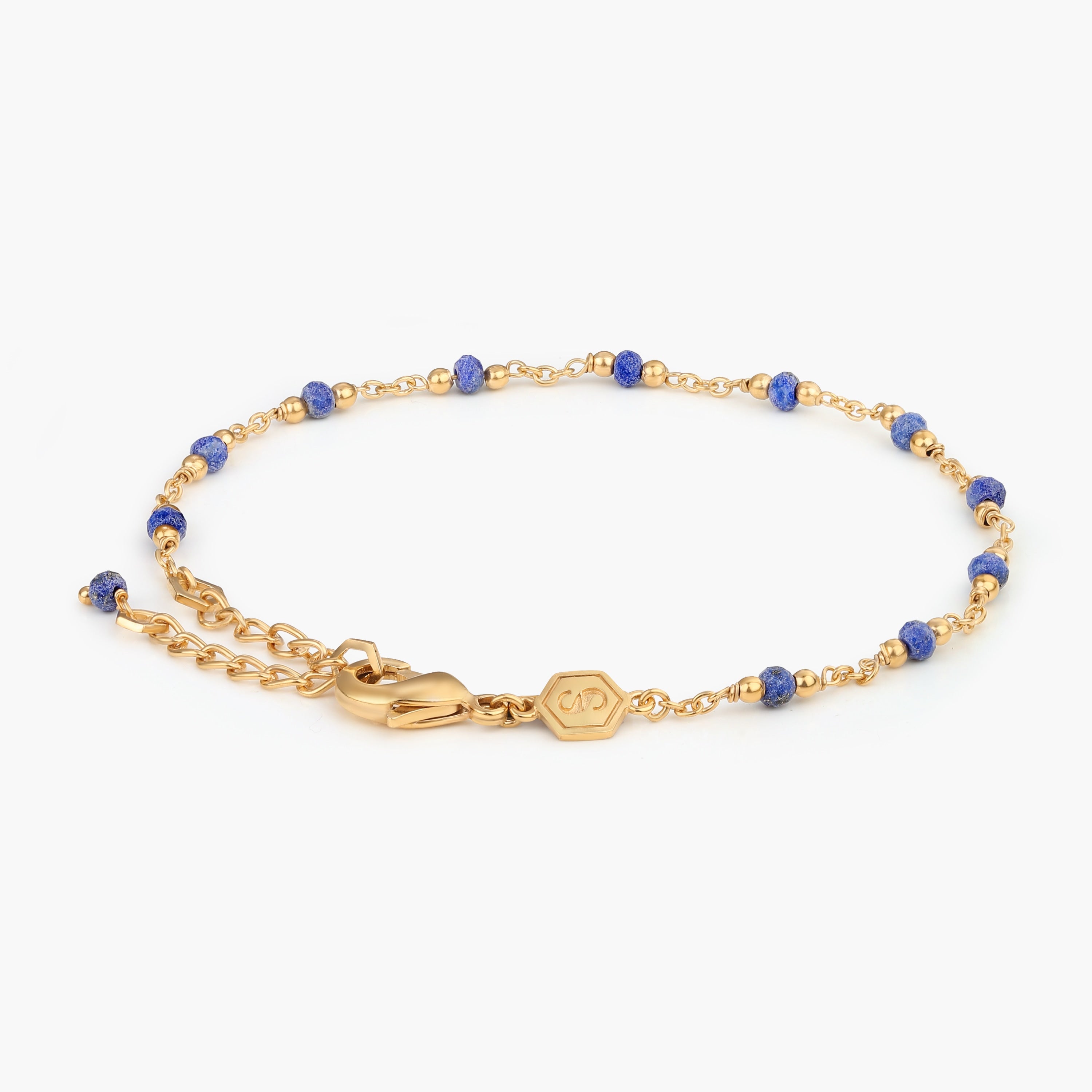Bracelet Elyssa en pierres Lapis-lazuli - SLOYA
