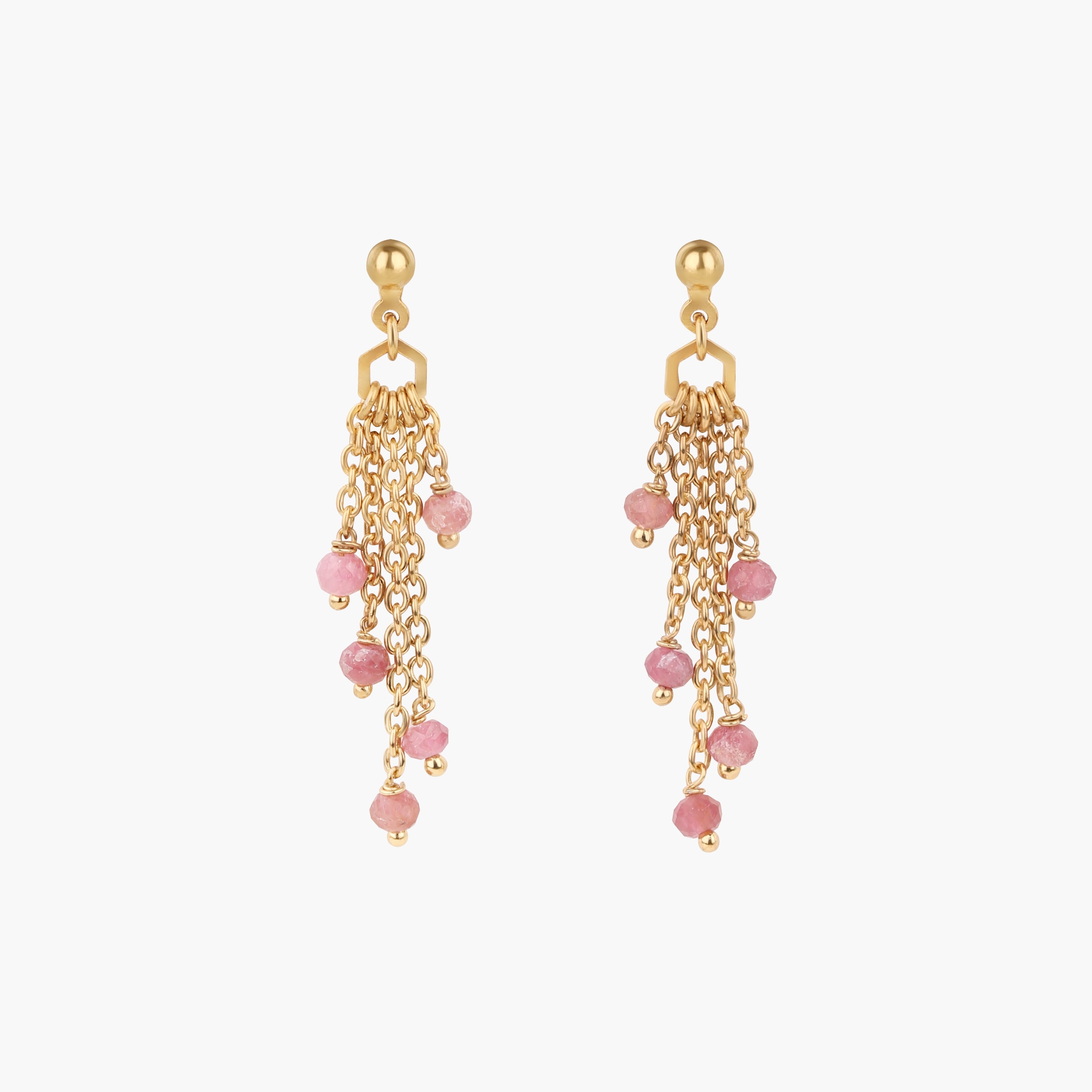 Boucles d'oreilles Elyssa en pierres Tourmaline - SLOYA