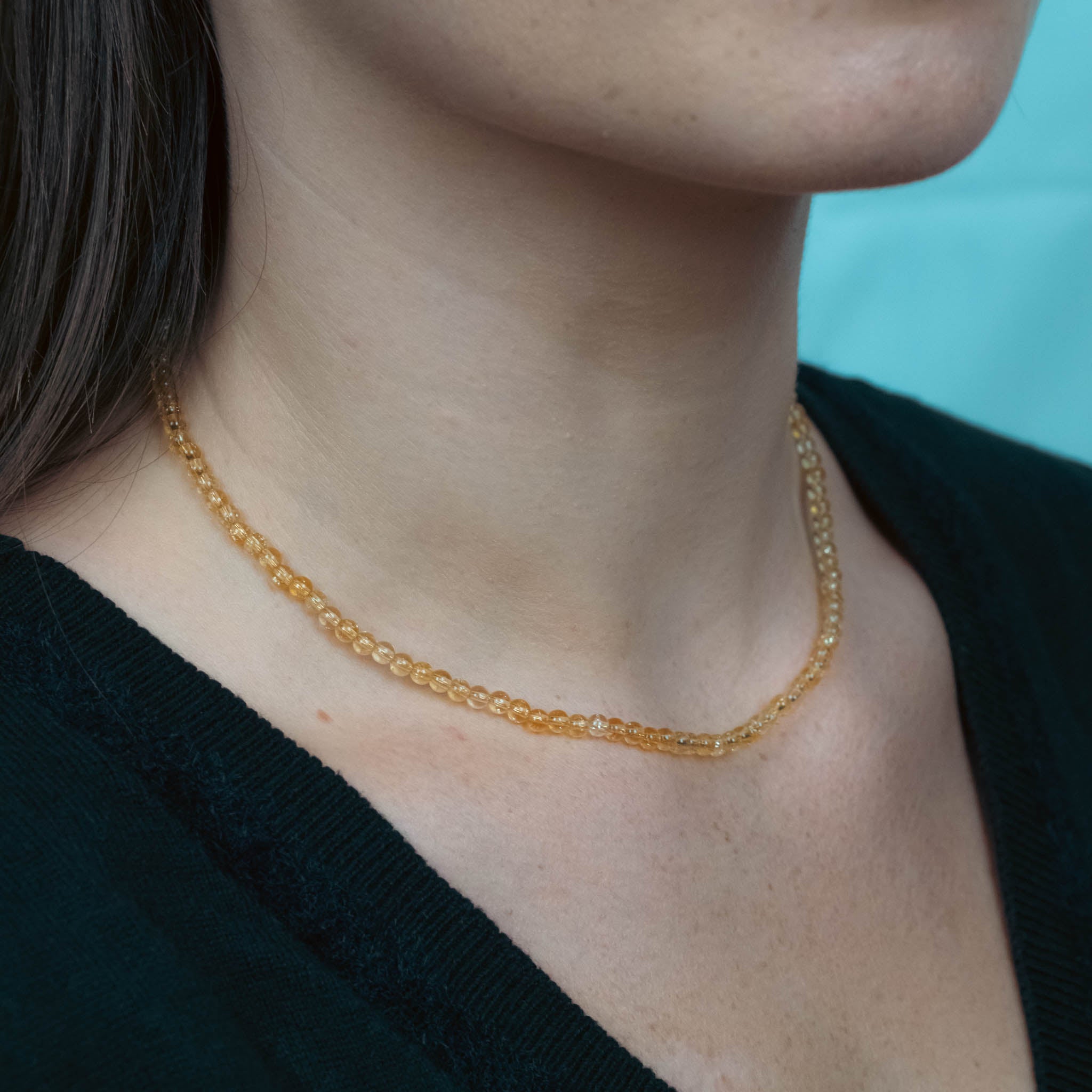 Collier Serena en pierres Citrine - SLOYA
