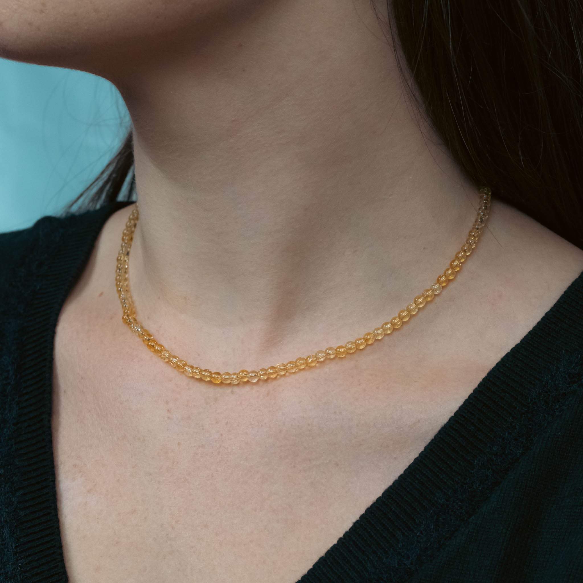 Collier Serena en pierres Citrine - SLOYA