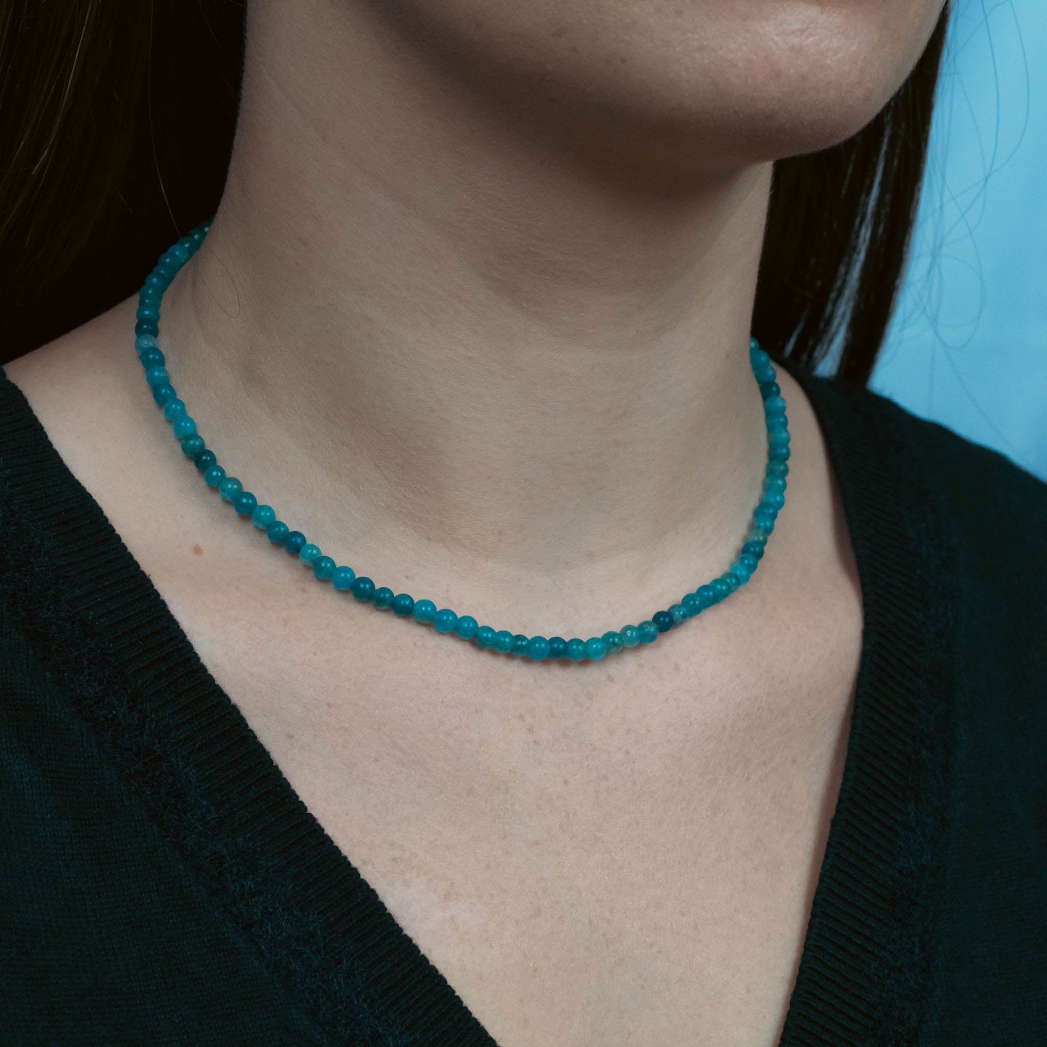 Collier Serena en pierres Apatite - SLOYA