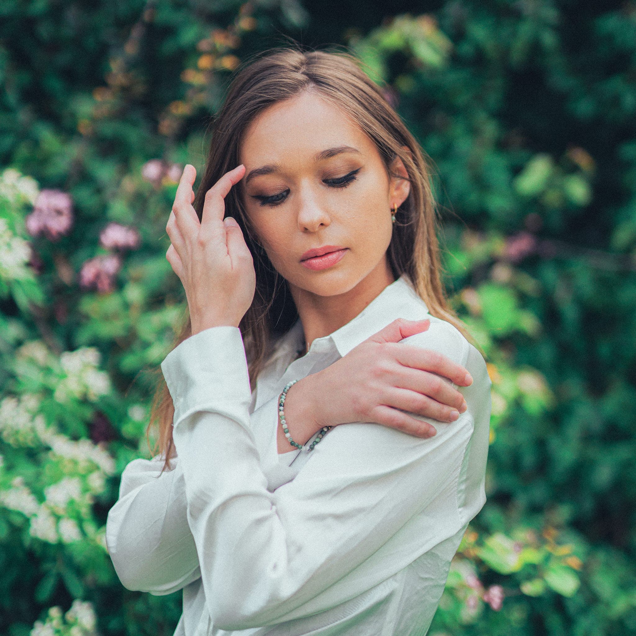 Bracelet Serena en pierres Agate Arbre - SLOYA