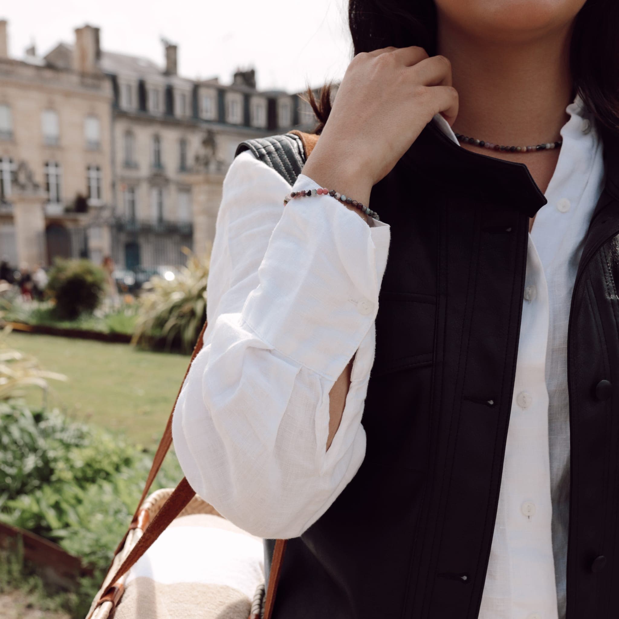 Collier Serena en pierres Tourmaline