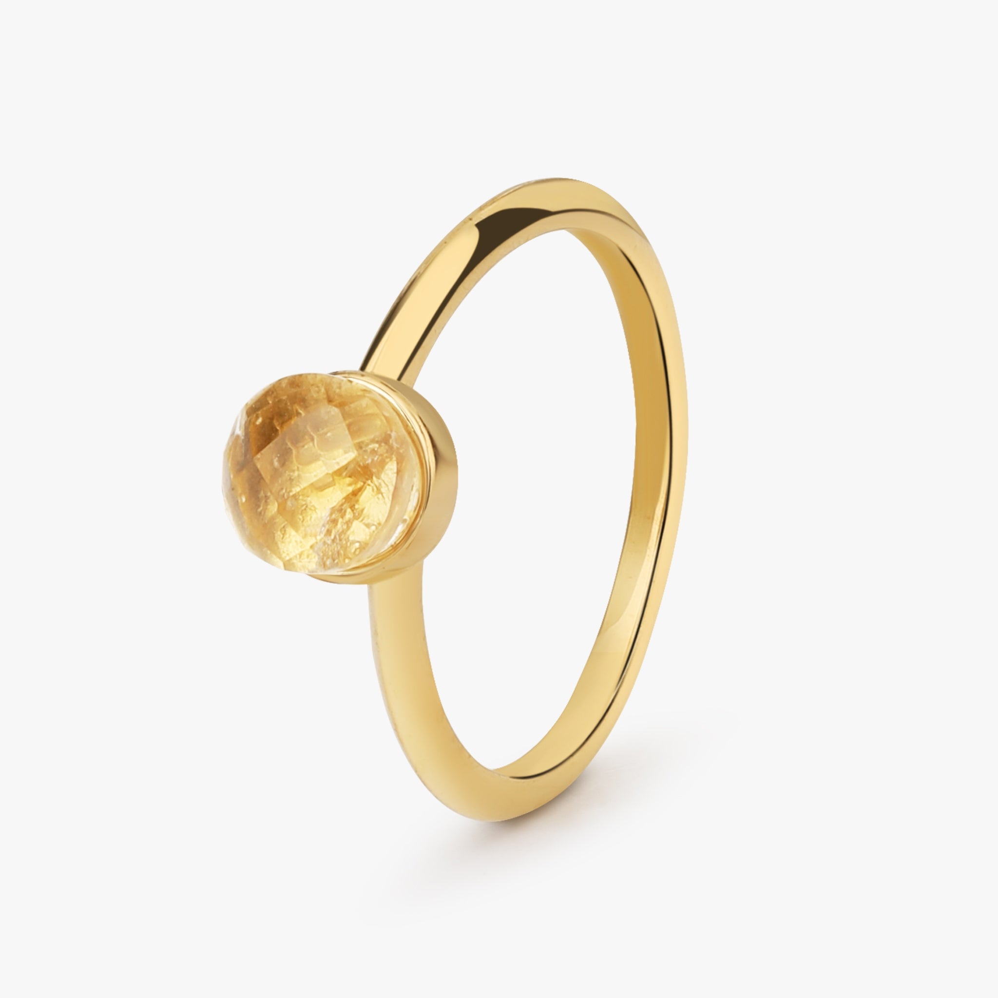 Bague Aurora en pierre Citrine - SLOYA