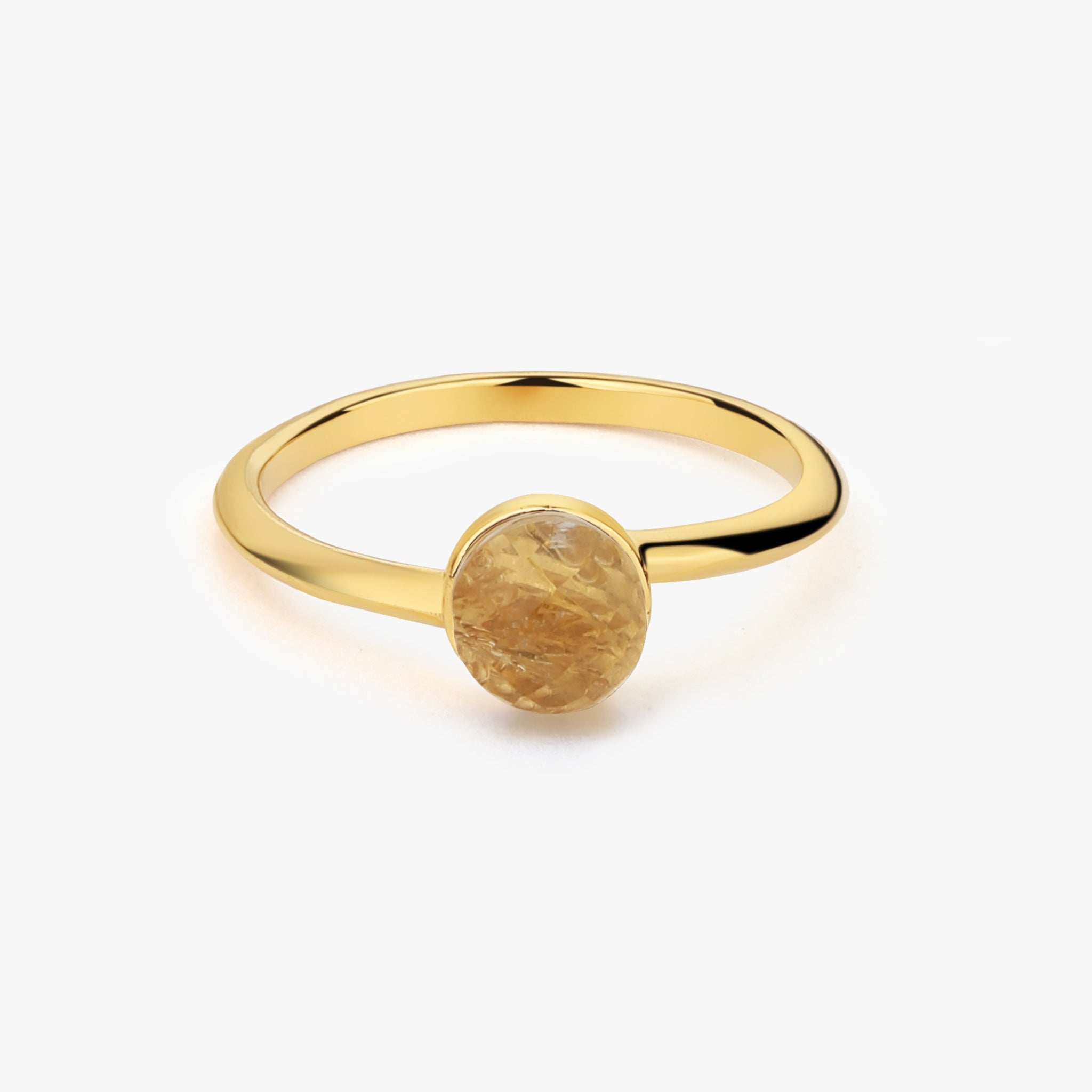 Bague Aurora en pierre Citrine - SLOYA