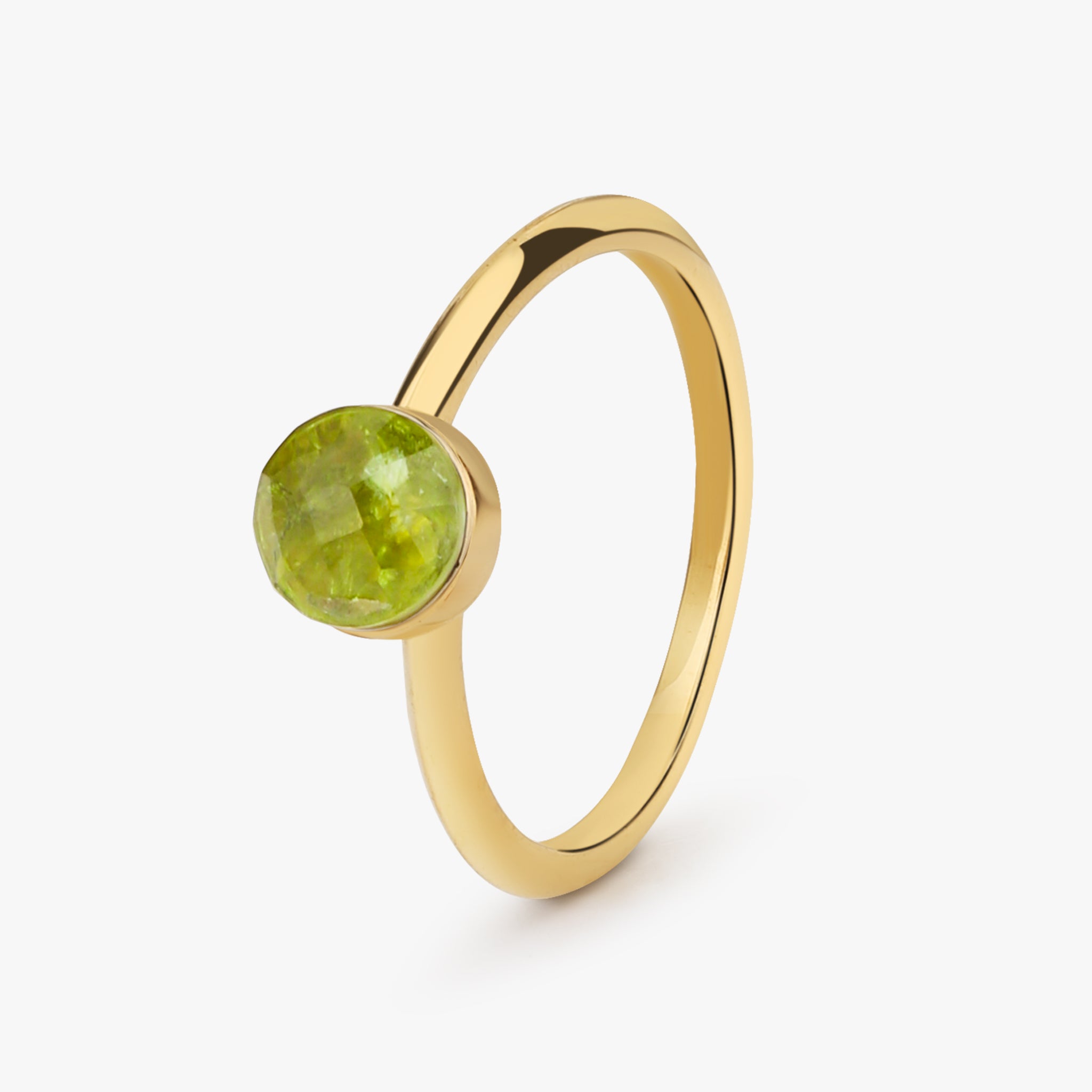 Bague Aurora en pierre Péridot - SLOYA