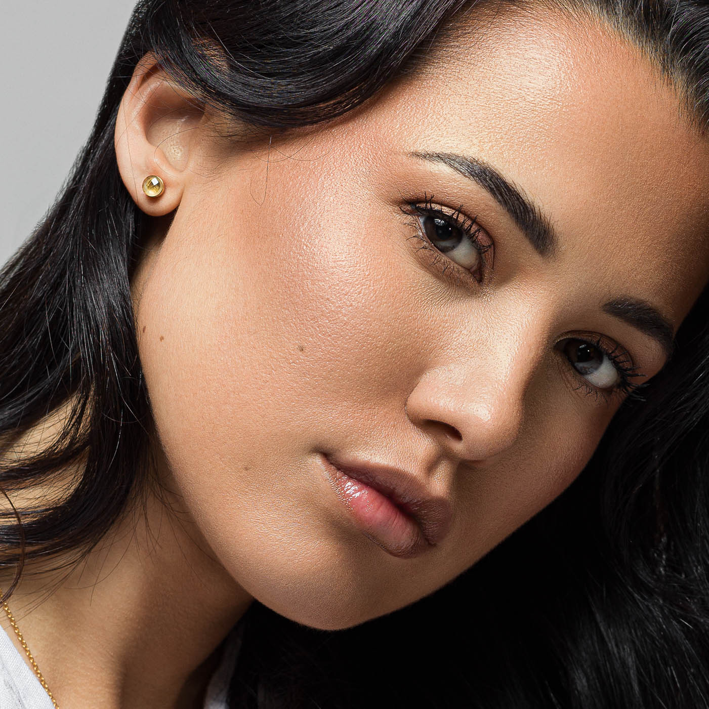 Boucles d'oreilles Aurora en pierres Citrine - SLOYA