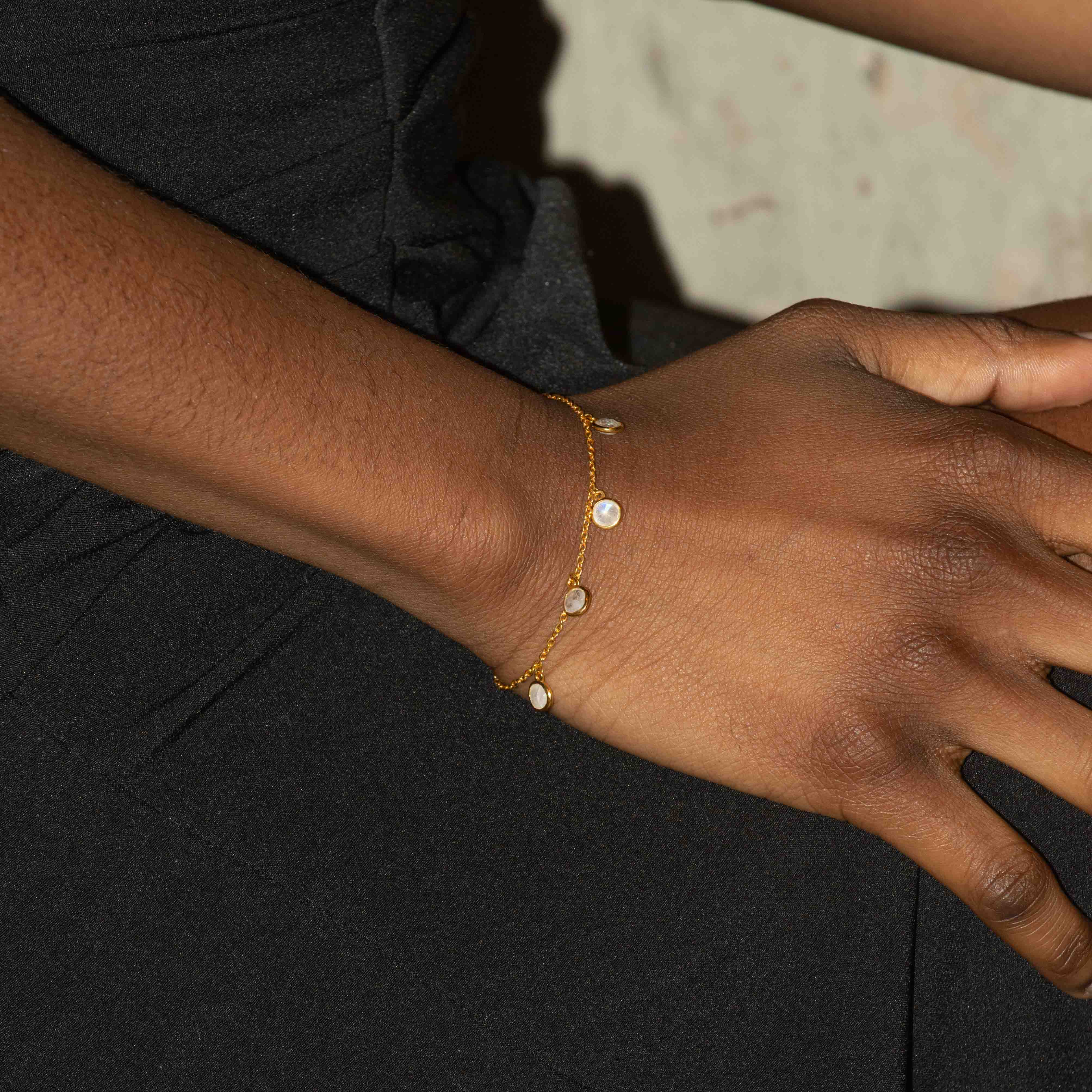 Bracelet Gemia en Pierres de lune - SLOYA