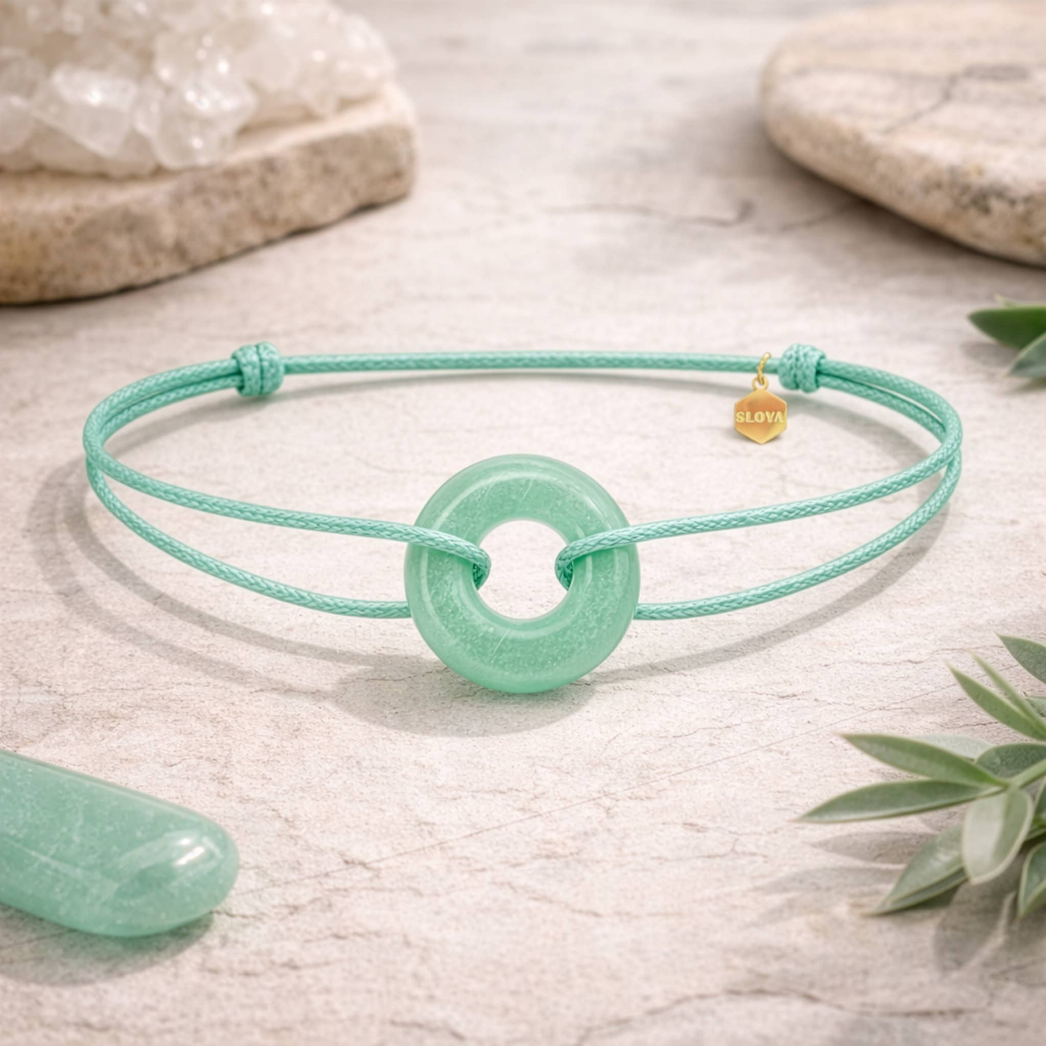 Bracelet Orya en pierre Aventurine - SLOYA