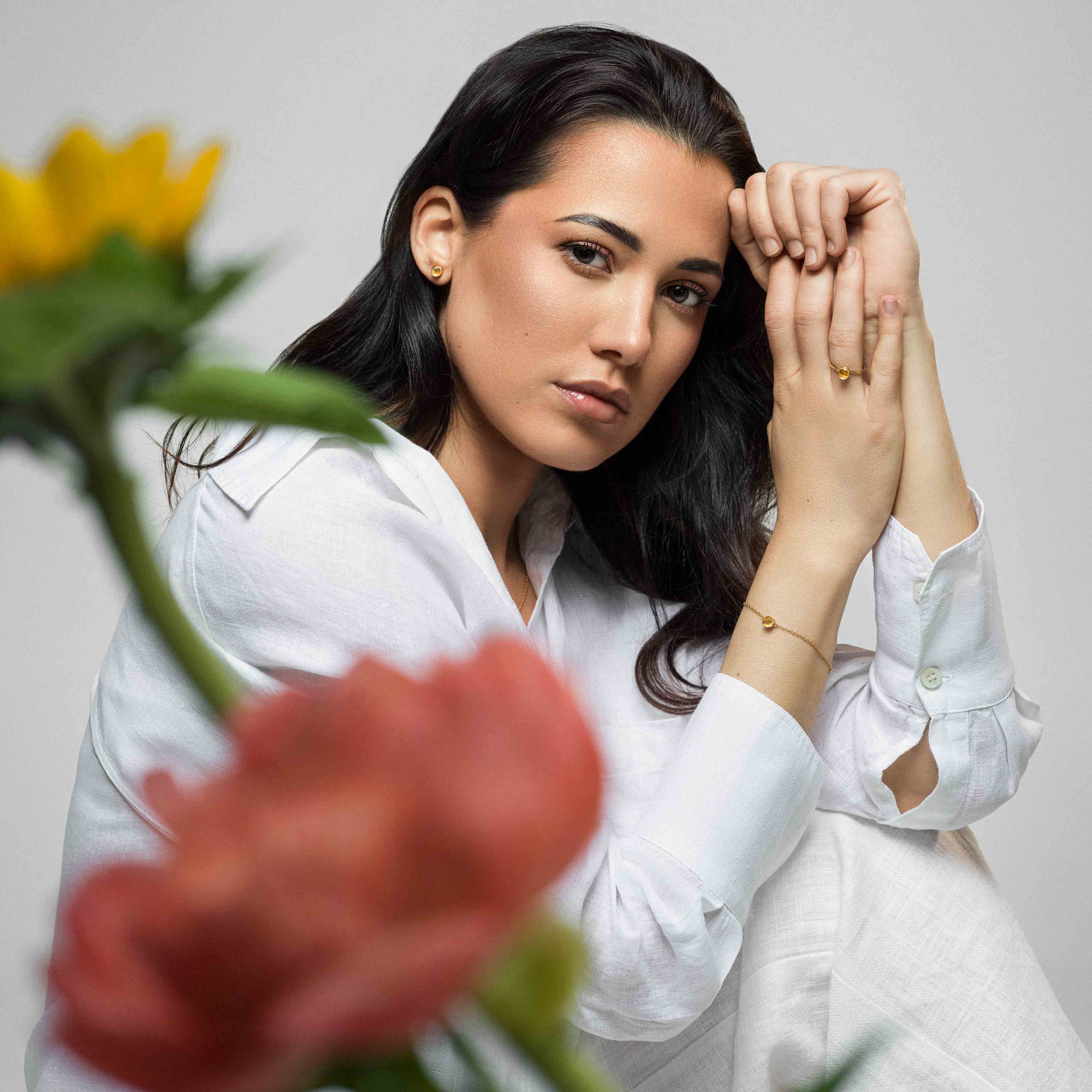 Bague Aurora en pierre Citrine - SLOYA