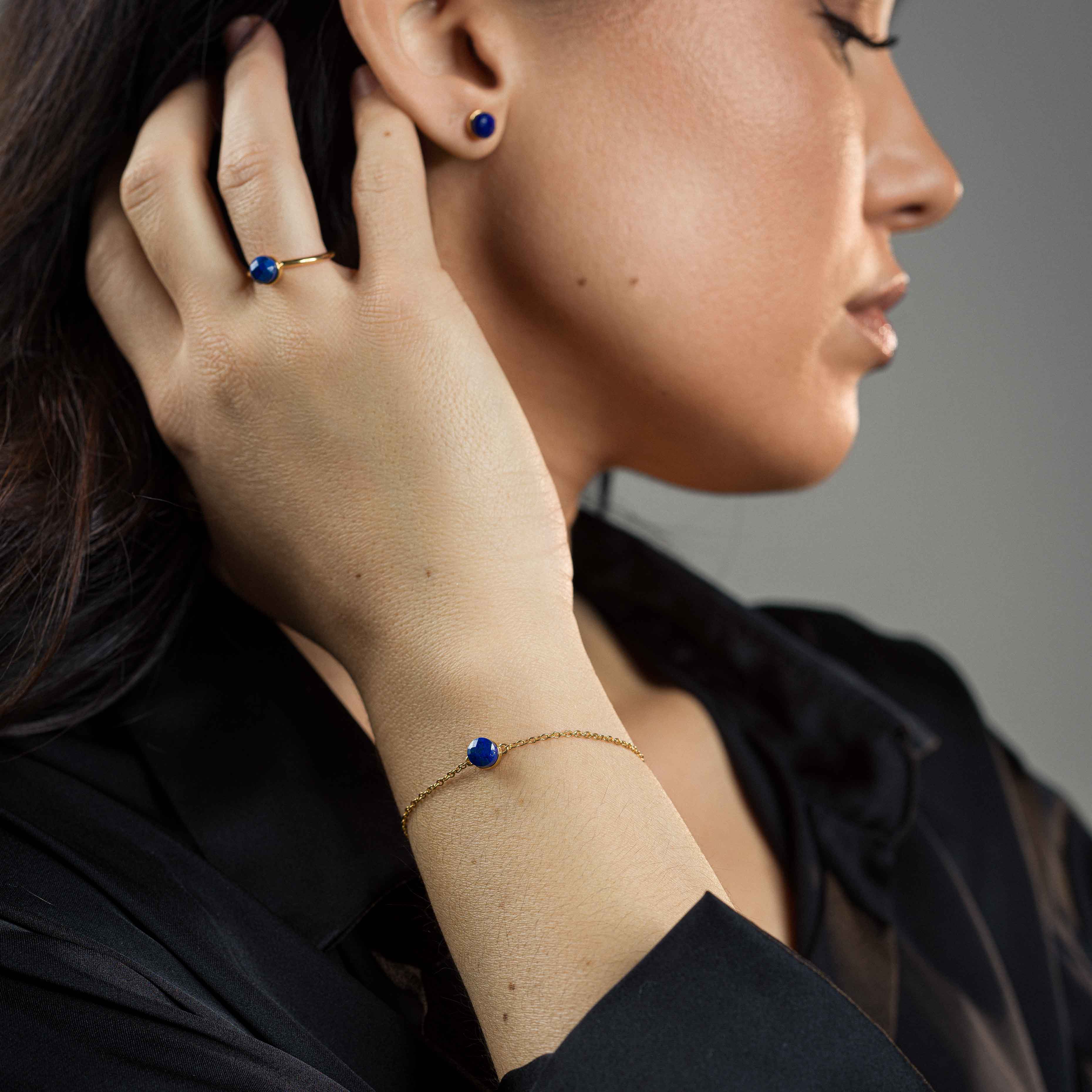 Bracelet Aurora en pierre Lapis-lazuli - SLOYA