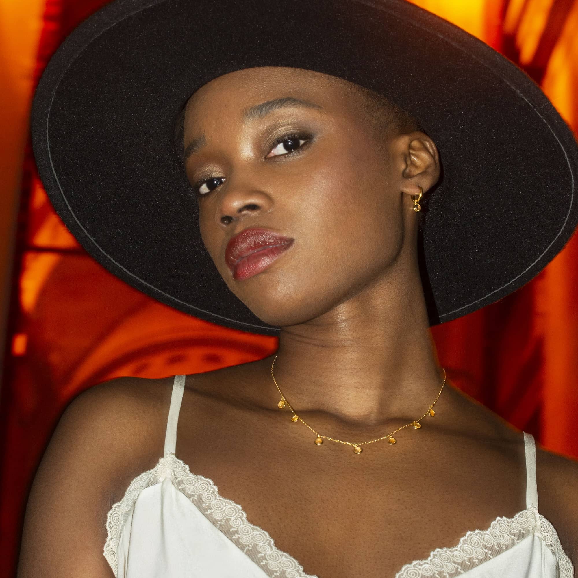 Boucles d'oreilles Gemia en pierres Citrine - SLOYA