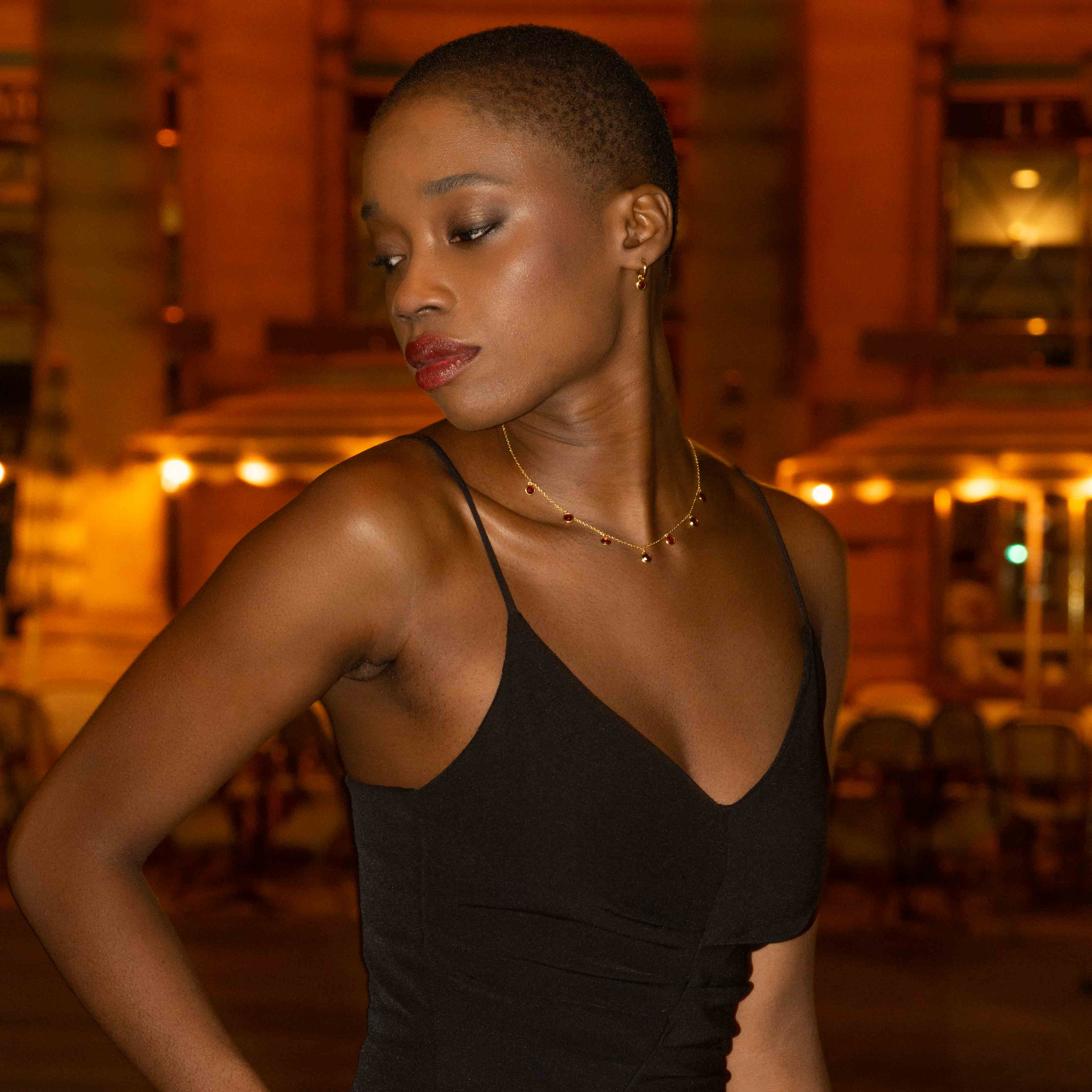 Collier Gemia en pierres Grenat - SLOYA