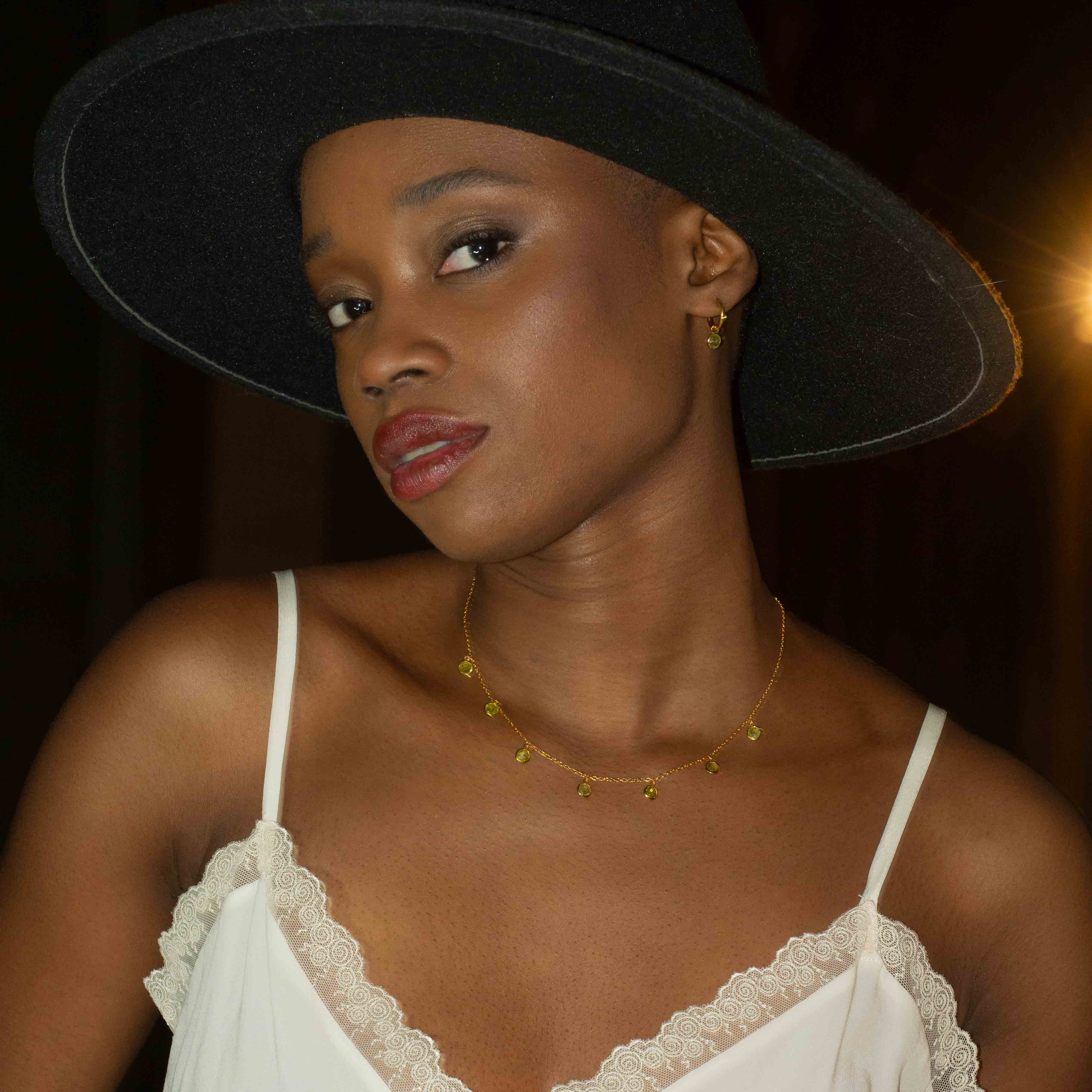 Collier Gemia en pierres Péridot - SLOYA