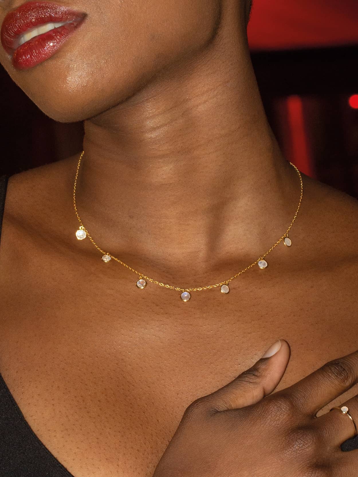 collier sloya pierres naturelles