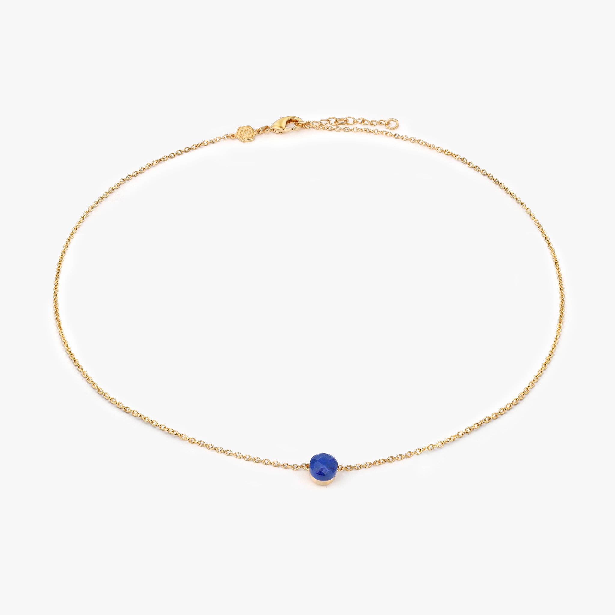 Collier Aurora en pierre Lapis-lazuli - SLOYA