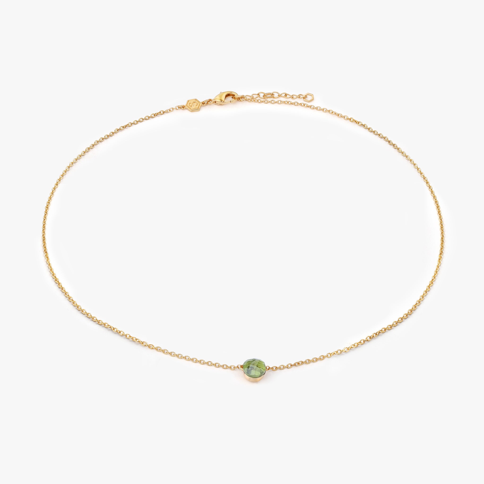 Collier Aurora en pierre Péridot - SLOYA