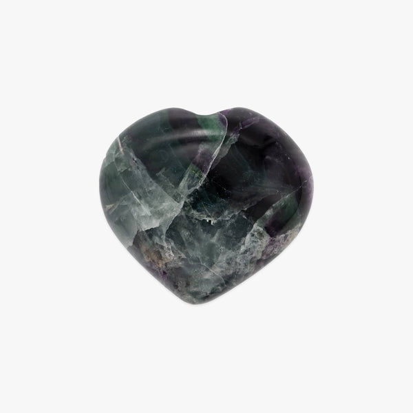 Coeur poli en pierre Fluorite - SLOYA