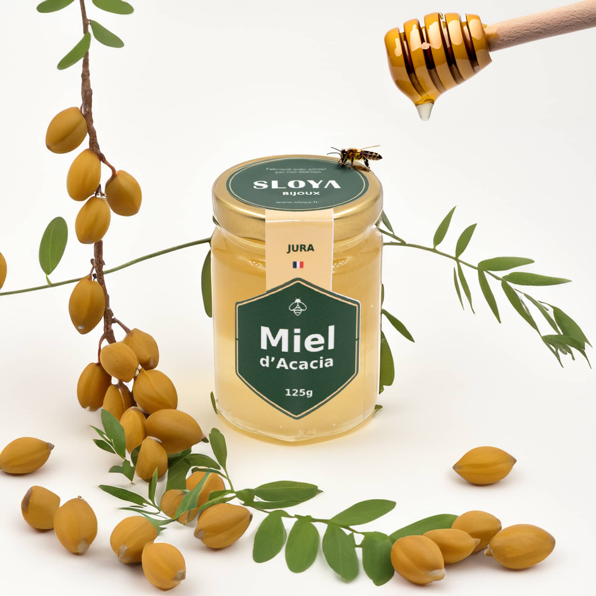 Miel d'Acacia 125g - SLOYA