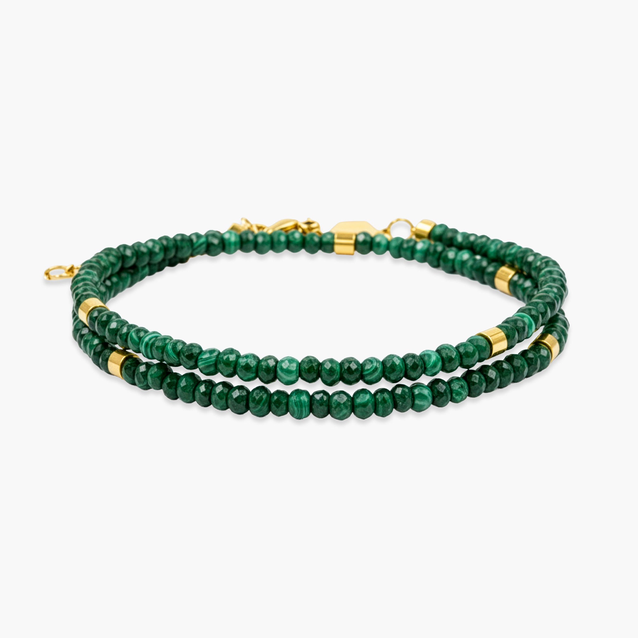 Bracelet Lumia en pierres Malachite - SLOYA