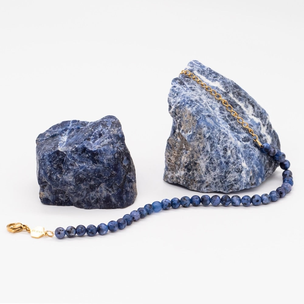 La pierre de Sodalite sloya