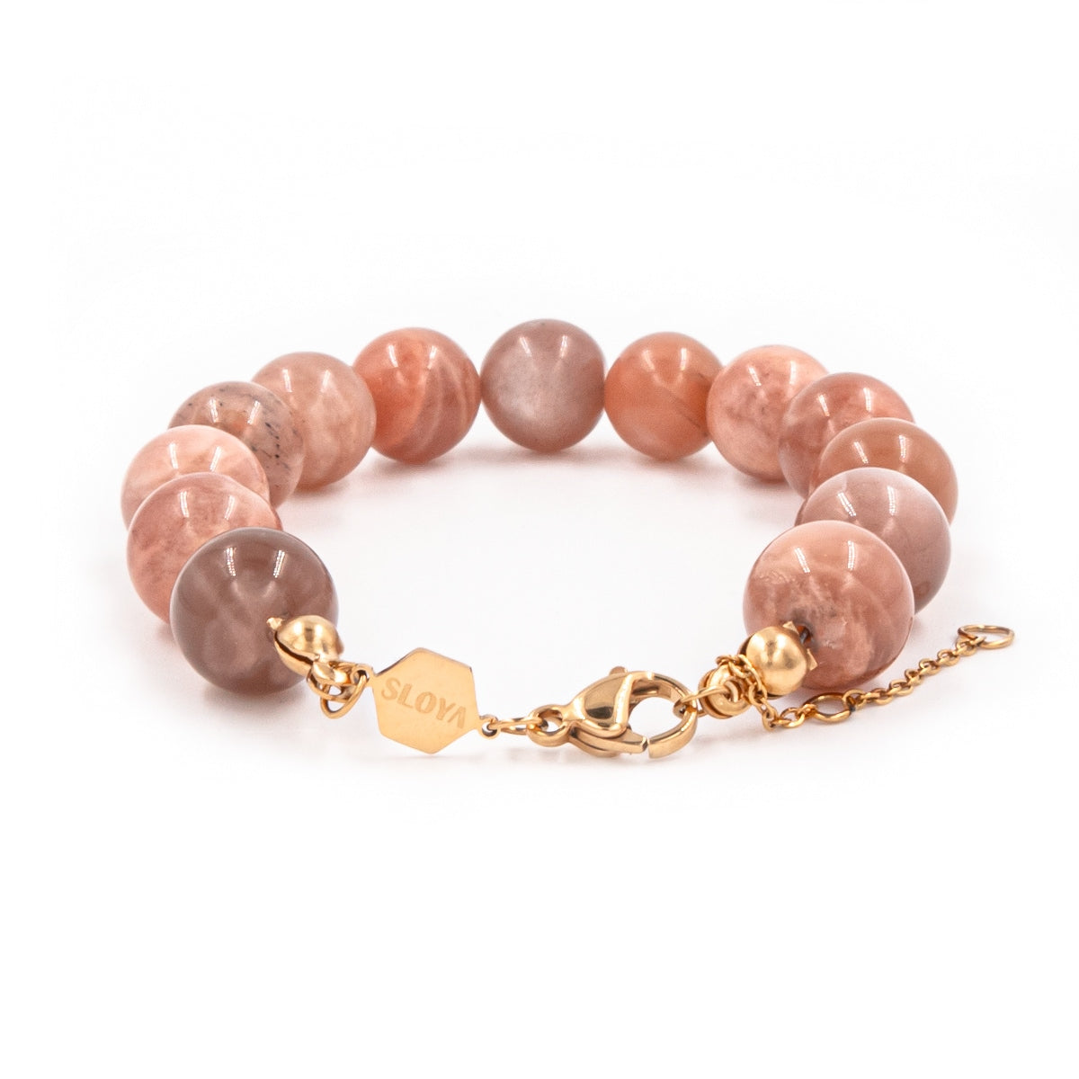 Bracelet femme Kamelia en pierres de Soleil - SLOYA