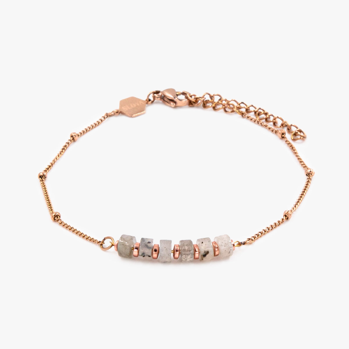 Bracelet PIANA en pierres Labradorite - SLOYA