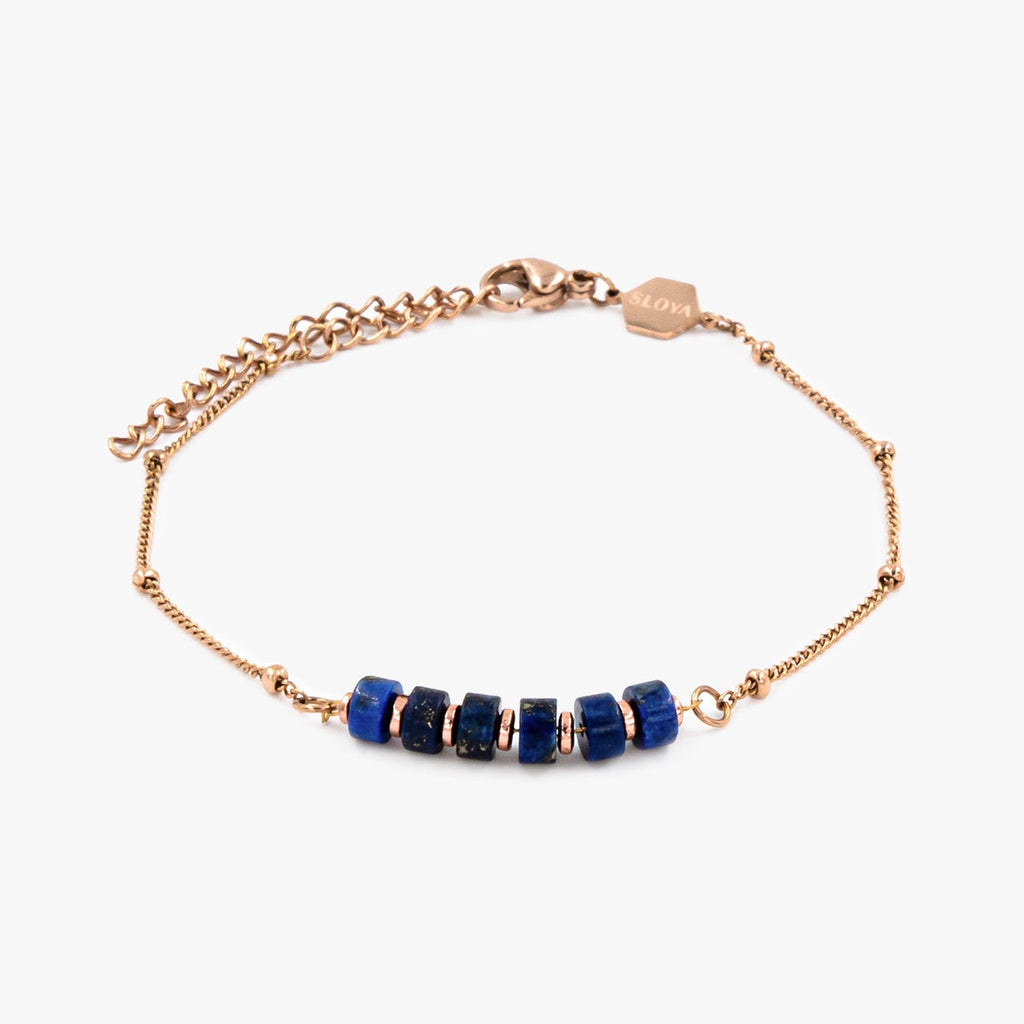 Bracelet PIANA en pierres Lapis-lazuli - SLOYA