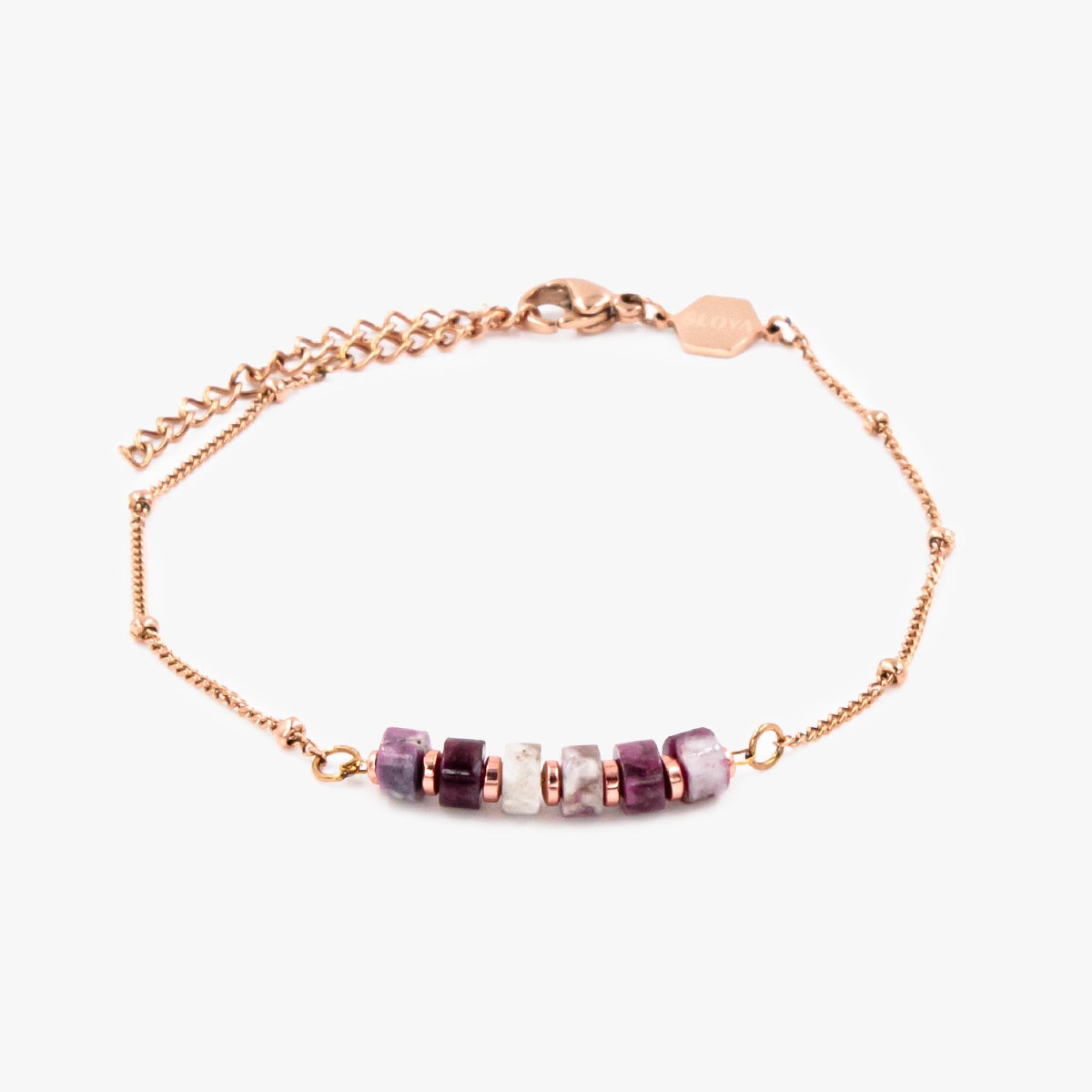 Bracelet PIANA en pierres Tourmaline - SLOYA