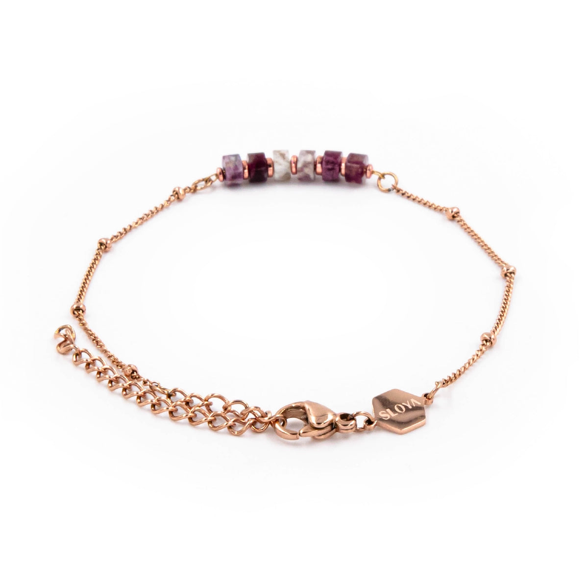 Bracelet PIANA en pierres Tourmaline - SLOYA
