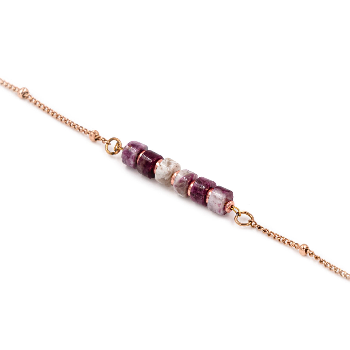Bracelet PIANA en pierres Tourmaline - SLOYA