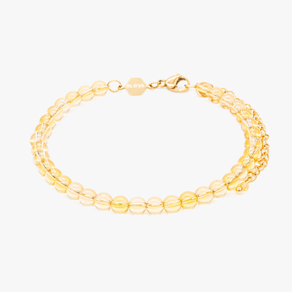 Bracelet Serena en pierres Citrine - SLOYA