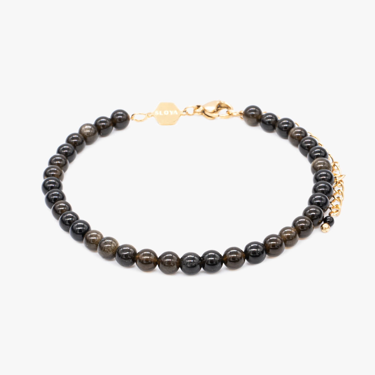 Bracelet Serena en pierres Obsidienne - SLOYA