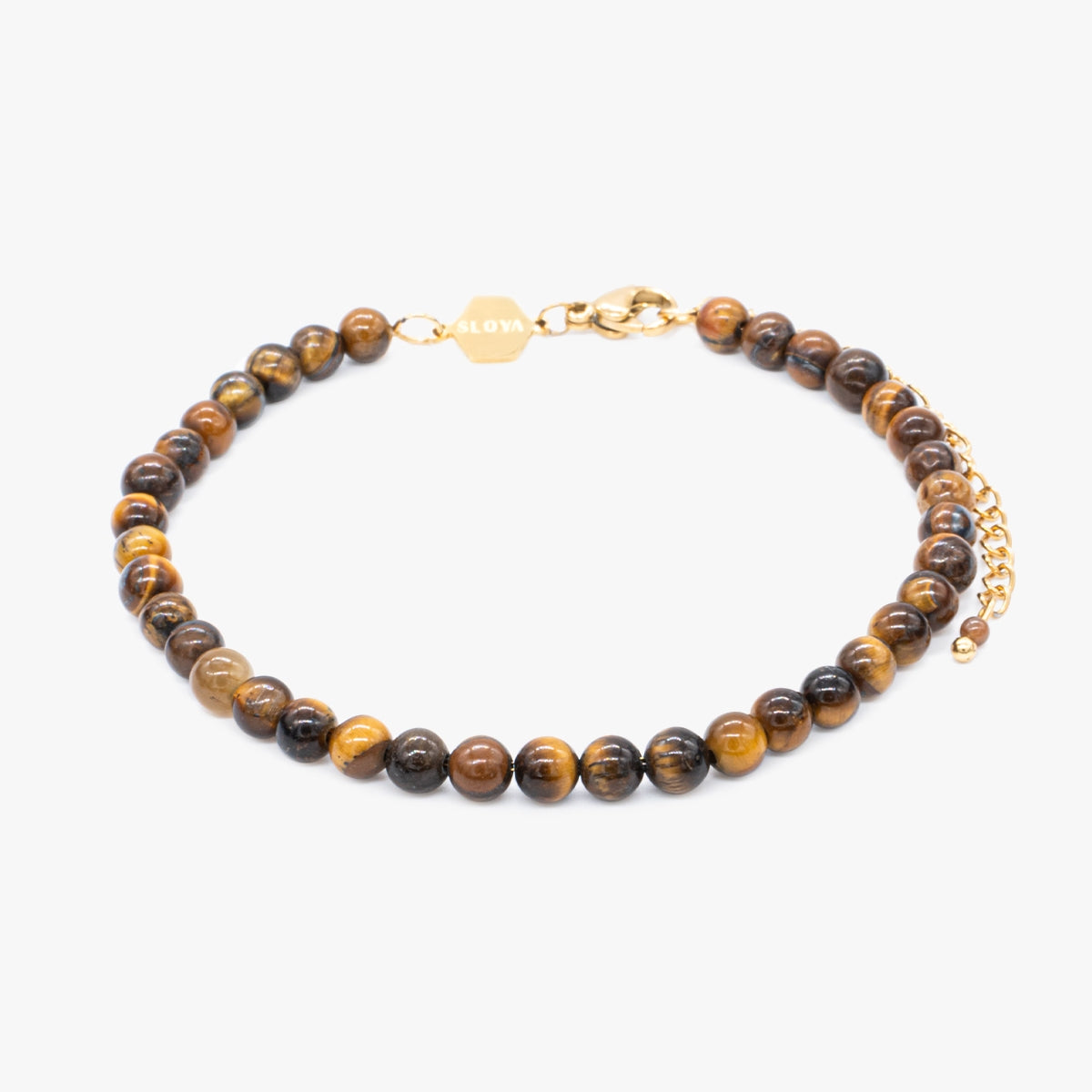 Bracelet Serena en pierres Oeil de Tigre - SLOYA