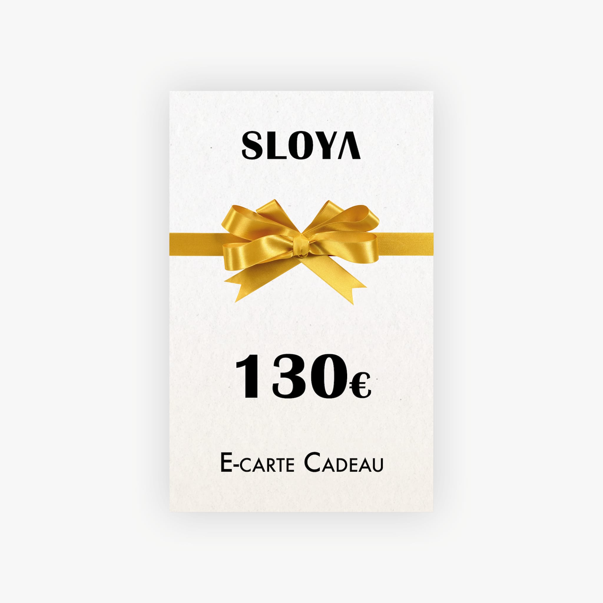 E-carte Cadeau SLOYA