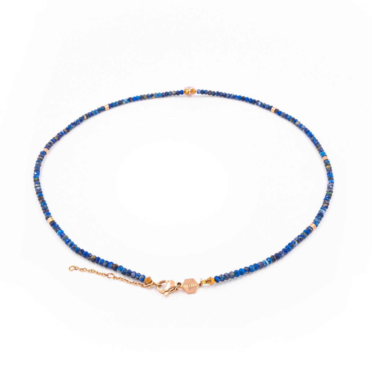 Collier Lumia en pierres naturelles de Lapis-Lazuli - SLOYA