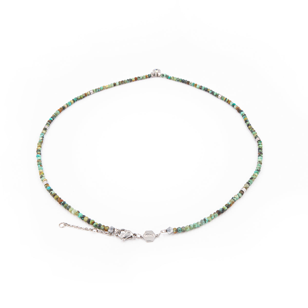 Collier Lumia en pierres naturelles de Turquoise - SLOYA