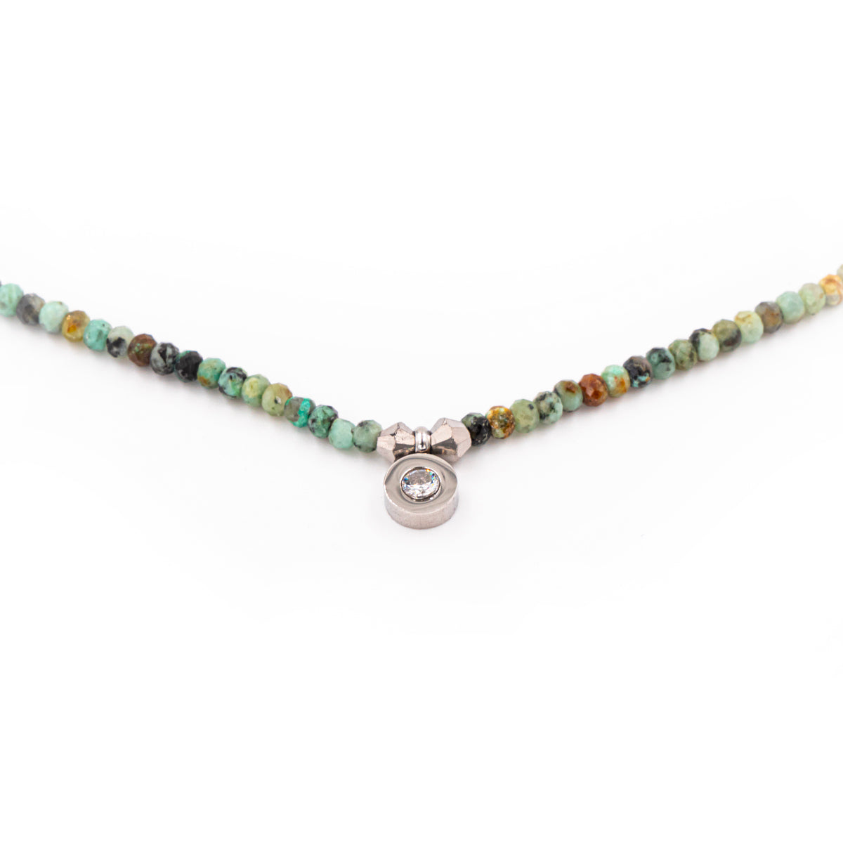 Collier Lumia en pierres naturelles de Turquoise - SLOYA