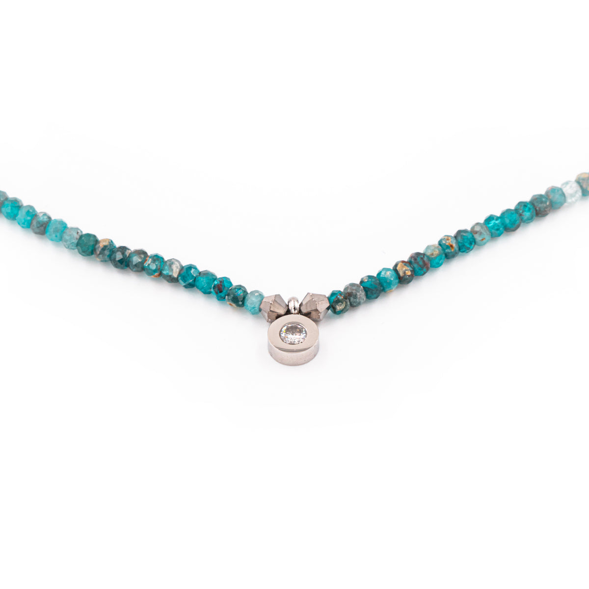 Collier Lumia en pierres naturelles d’Apatite - SLOYA