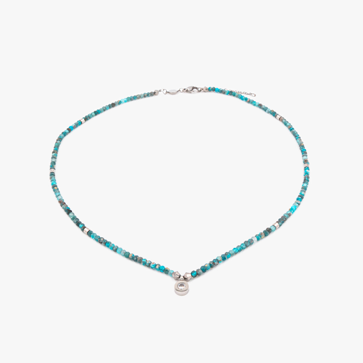 Collier Lumia en pierres naturelles d’Apatite - SLOYA