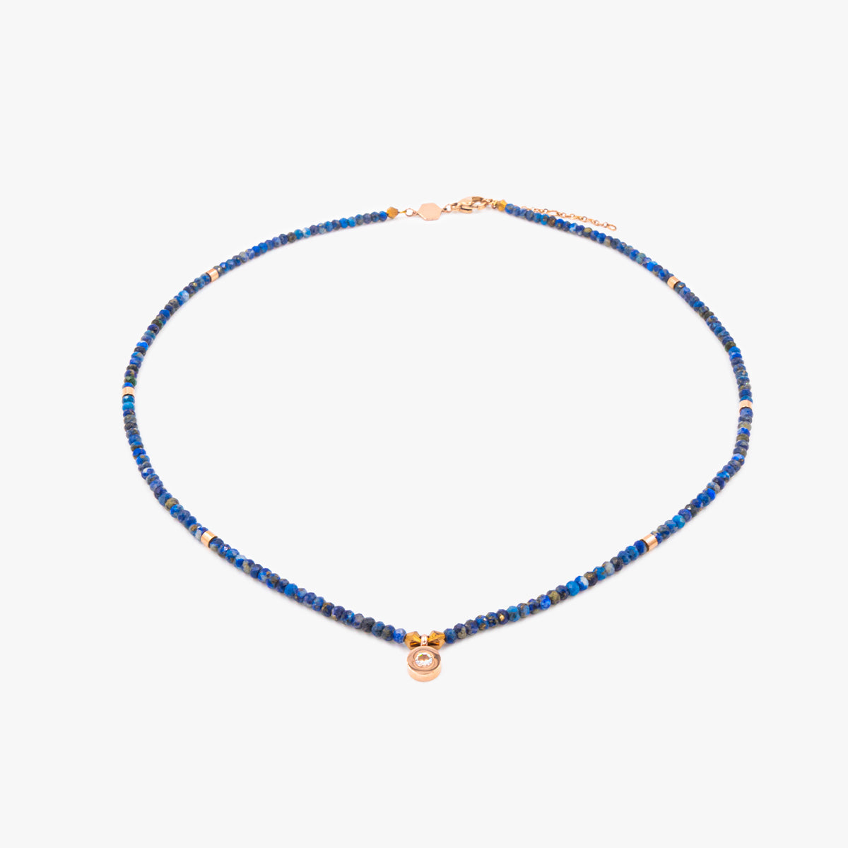 Collier Lumia en pierres naturelles de Lapis-Lazuli - SLOYA